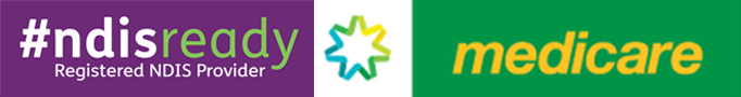 NDIS Provider and Medicare Logo